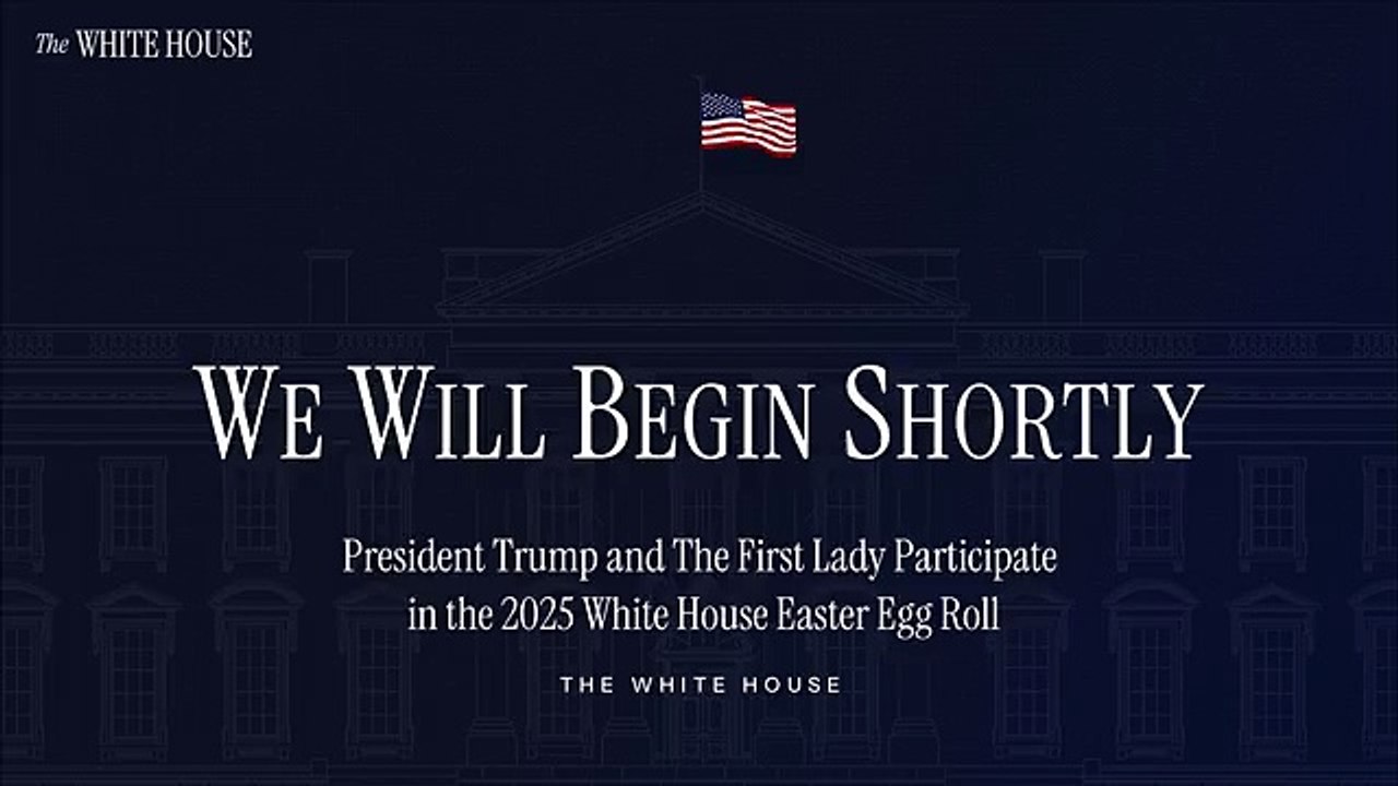 USA - President Trump and The First Lady Participate in the 2025 White House Easter Egg Roll (21.04.25)