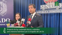 Proyecto de ley contempla becas y subsidios para menores huérfanos por la tragedia del Jet Set