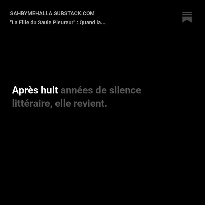 "La Fille du Saule Pleureur" : Quand la fiction devient thérapie, une auteure signe un retour bouleversant sous un nouveau nom (A.M.C Auteure)