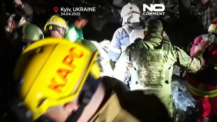 Attacco di missili e droni russi su Kiev