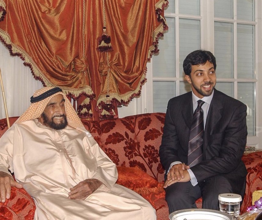 أول يوم عمل لمنصور بن زايد في مكتب الشيخ زايد آل نهيان طيب الله ثراه