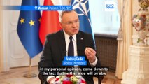 Ukraine will have to make some compromises in Russia peace talks, Polish President Andrzej Duda says