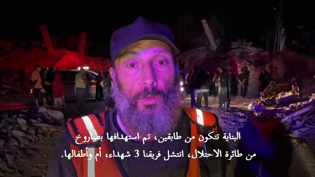 سكان غزة يتفقدون الدمار عقب قصف إسرائيلي على خان يونس