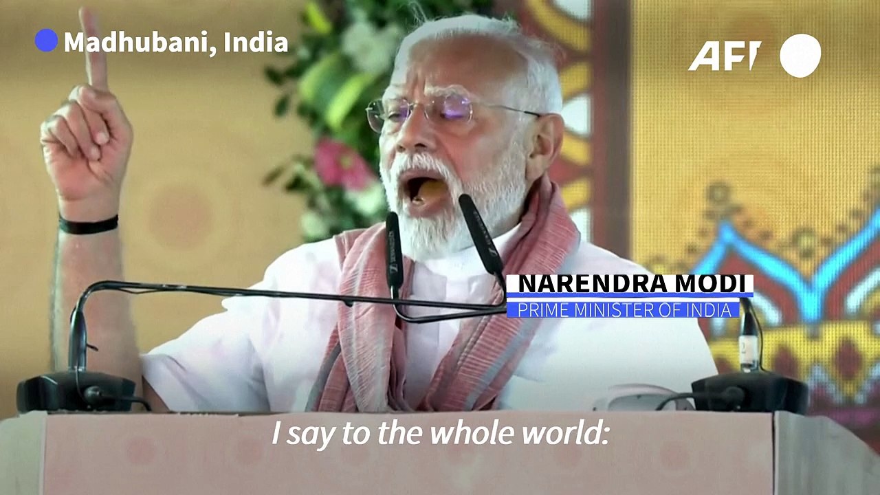 India's Modi vows to pursue Kashmir attackers to 'ends of the Earth'