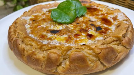 Tarta dulce con pan duro - Cocina Fácil