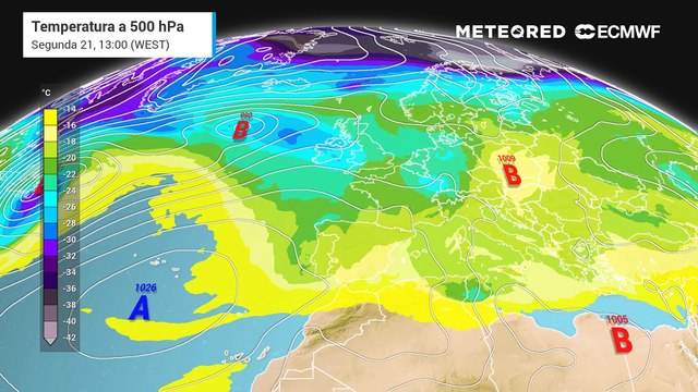 Anticiclone regressa a Portugal, com temperaturas a disparar para valores acima de 25 ºC!