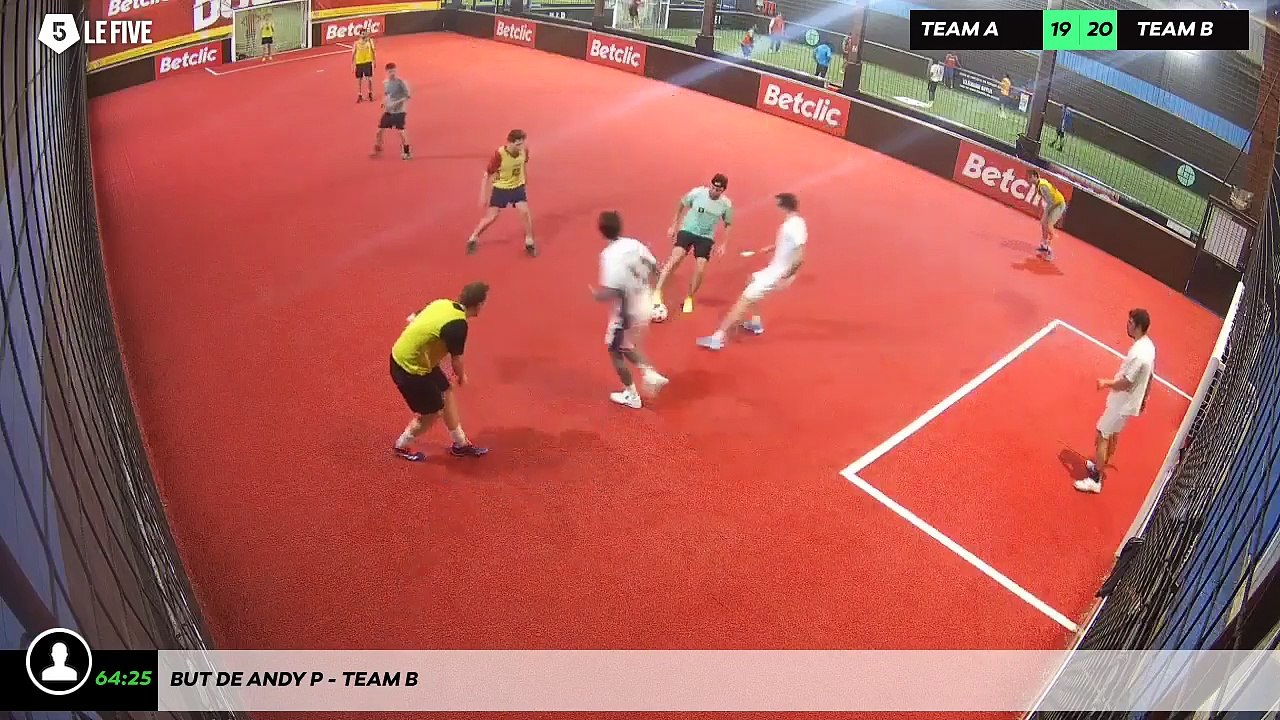 But de Andy P - Team B