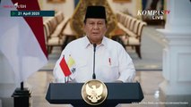 Presiden Prabowo Sampaikan Duka Kepergian Paus Fransiskus: Dunia Kehilangan Sosok Panutan