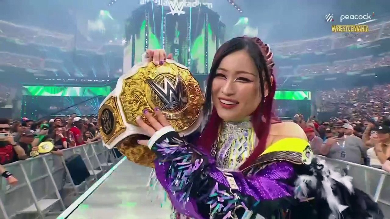 WRESTLEMANIA 41 - WWE WOMEN CHAMPIONSHIP - IYO SKY vs RHEA RIPLEY vs BIANCA BELAIR