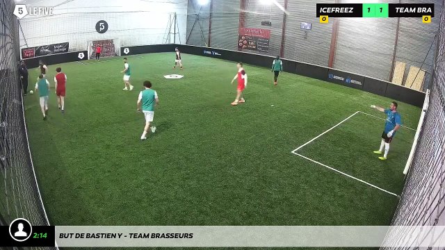 But de Bastien Y - Team Brasseurs