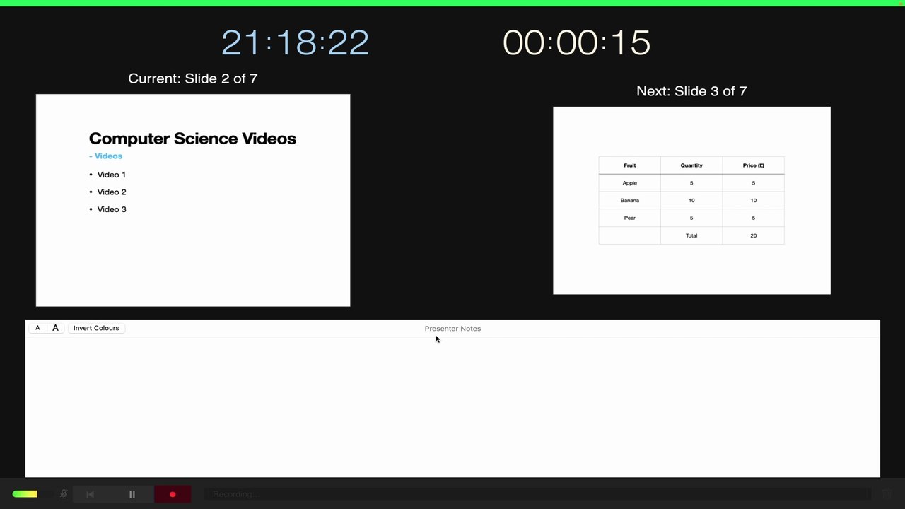 How to RECORD Your Presentation On Your Keynote Application Using a Mac Computer - Basic Tutorial