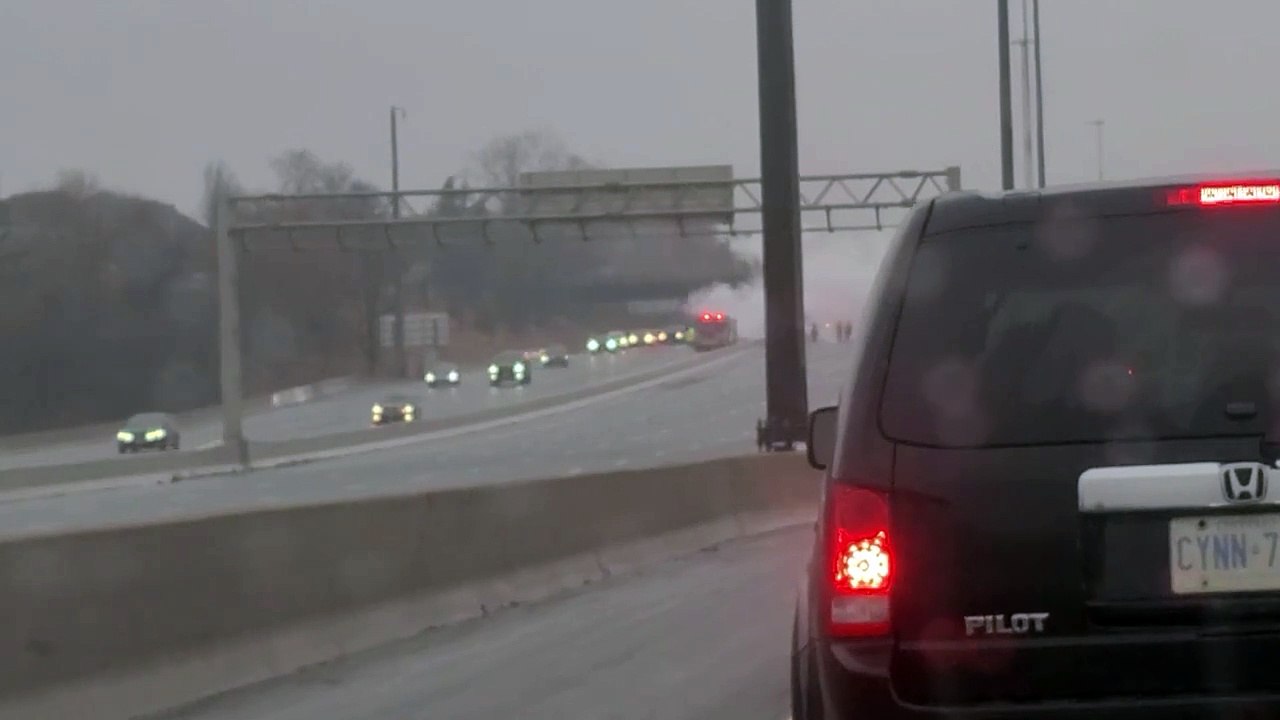 CAR ACCIDENT ON 401