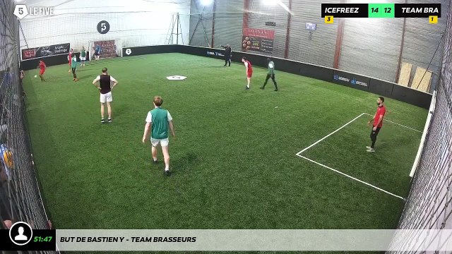 But de Bastien Y - Team Brasseurs