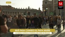¿Cómo será el funeral del Papa Francisco? Esto ocurre cuando un pontífice muere
