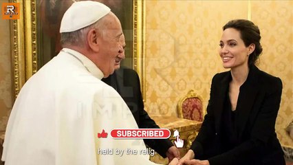 Pope Francis' connection to Hollywood included meetings with Mark Wahlberg and Angelina Jolie