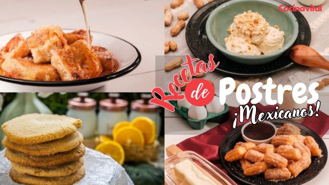 4 fáciles recetas de postres mexicanos especiales para ti