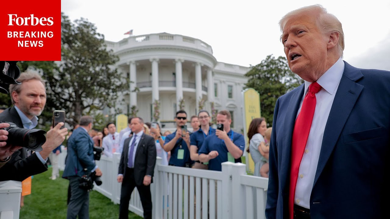 President Trump Says Tariff Negotiations Are 'Going Very Well' As The Stock Market Tanks