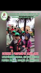 Magisterio cruceño denuncia que profesor de Santa Cruz fue detenido “injustamente” por policías