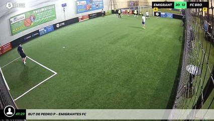 But de Pedro P - Emigrantes Fc