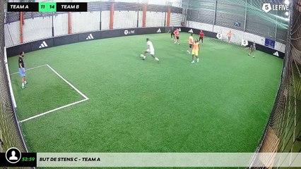 But de Stens C - Team A