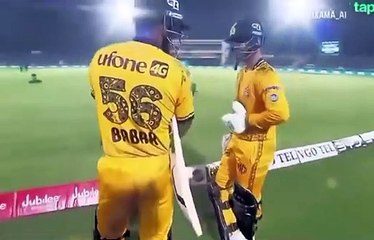 Babar Azam  commentary during PZ match