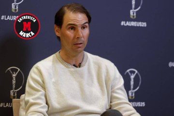 Nadal: "Cojo la raqueta para jugar con mi hijo, pero lo que es jugar no he vuelto de momento"