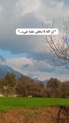 ....إن الله لا يخفى عليه شيء