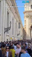 Around the world bells tolled to mark Pope Francis’s death