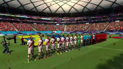Namibia Versus Peru (2014 FIFA World Cup Brazil)
