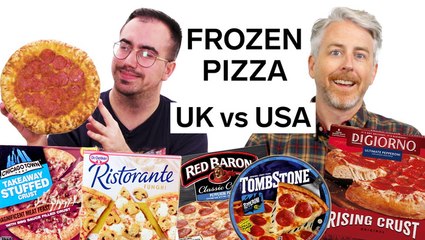 Best frozen pizzas in the US and UK