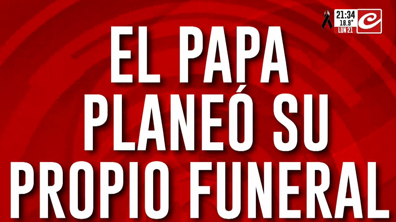 Este es el testamento del papa Francisco