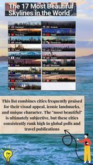 17 most beautiful skylines in the world #ranking