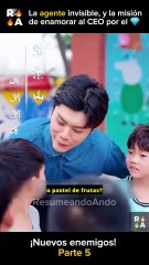 La agente invisible, y la misión de enamorar al CEO por el diamante - PARTE 5