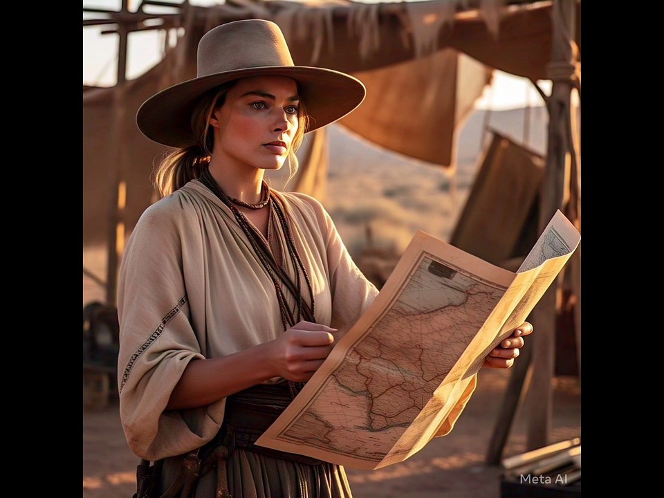 Margot Robbie a beautiful day
