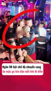 Ngân 98 diện trang phục kín đáo đi diễn