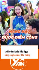 Bảo Ngọc uống cà phê cùng thủ tướng