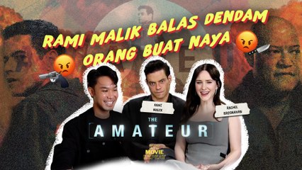 Rami Malek Reveals His Violent Side In The Amateur | GMW: Eat, Movie, Repeat