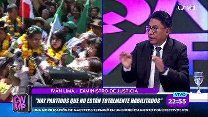 "El 18 de mayo es la fecha clave porque los partidos políticos tienen que inscribir binomios"