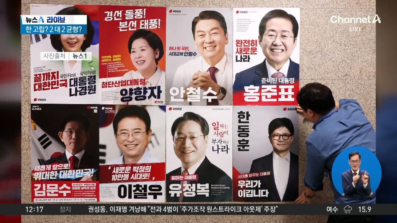 오늘 국민의힘 경선 1차 컷오프…후보 4명 압축