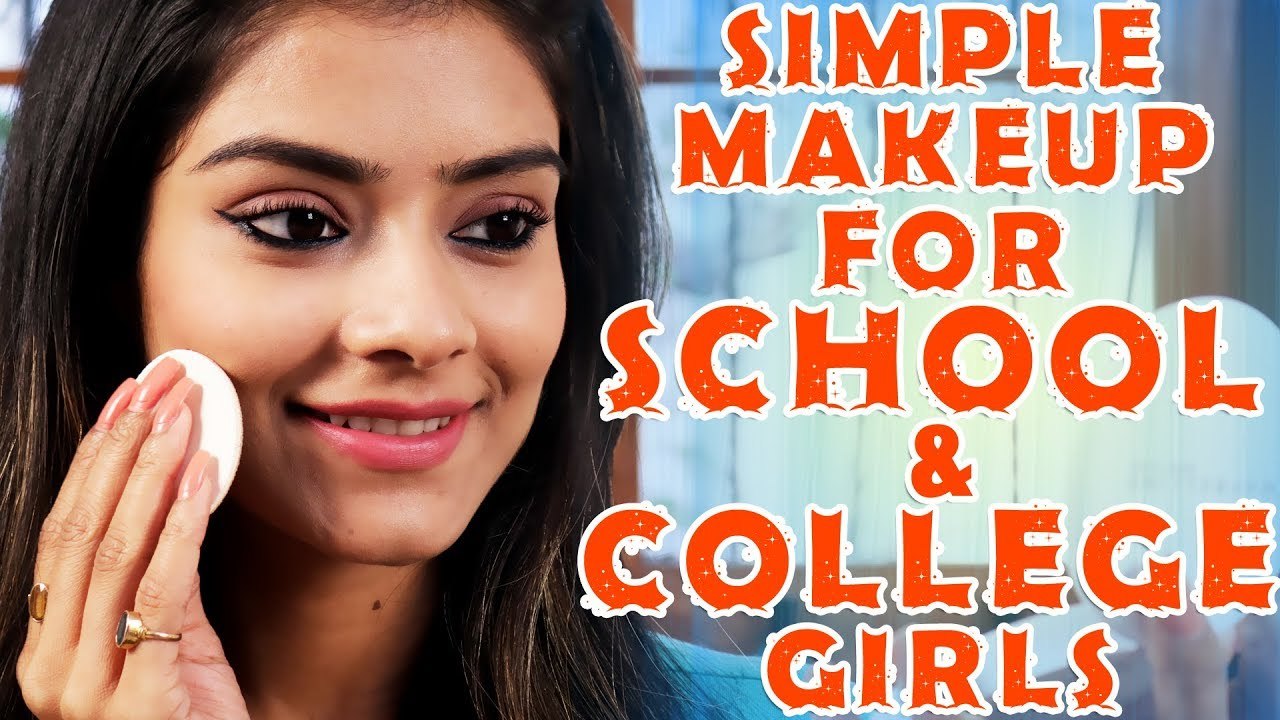 Simple Makeup For School And College Girls | Makeup Tutorial | For Teenagers | Foxy