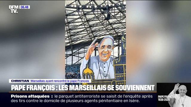 Mort du pape François: les Marseillais se souviennent de la venue du souverain pontife au Vélodrome