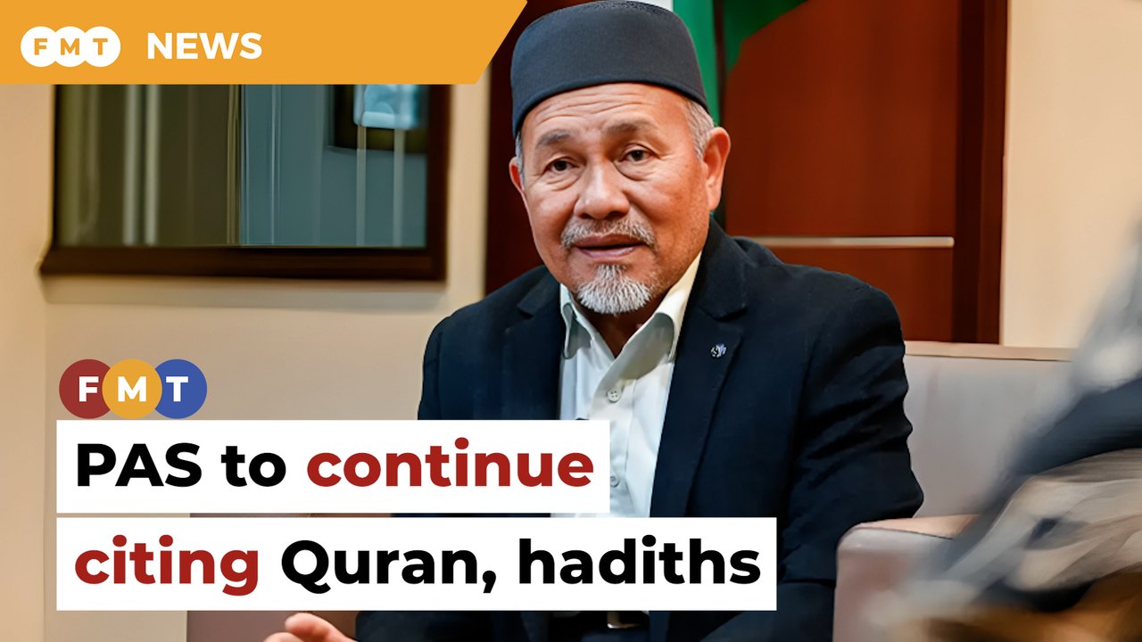 PAS to continue citing Quran, hadiths, says deputy president
