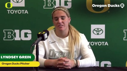 Oregon Ducks Pitcher Lindsey Grein Leads Ducks Past UCLA