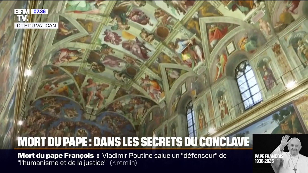 Mort du pape François: comment se déroulera le conclave à la Chapelle Sixtine?
