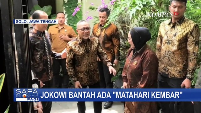 Bantah Isu 'Matahari Kembar', Jokowi: Matahari Cuma 1, Presiden Prabowo Subianto