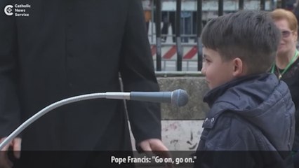La emotiva respuesta del papa que nadie esperaba cuando un niño preguntó si su papá no creyente estaba en el cielo