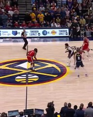 Ruled a no-call, Jokic tried his best 😅