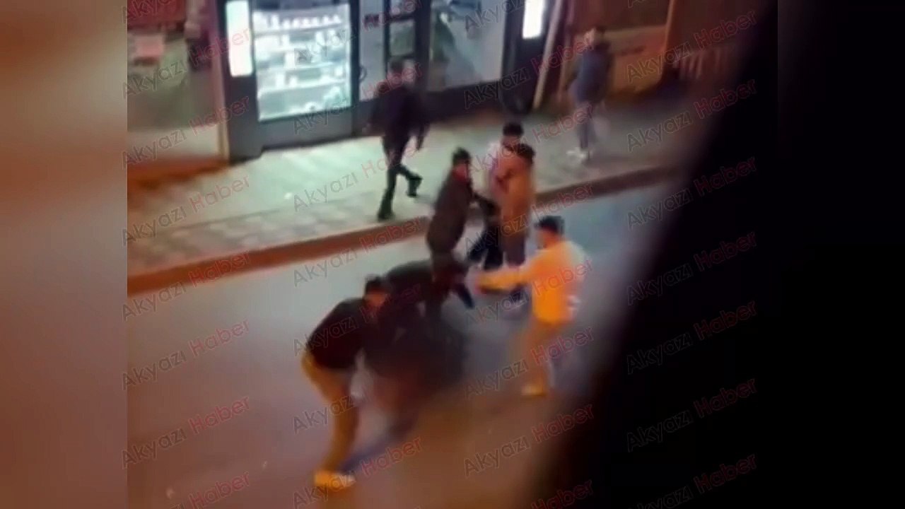 Cadde ortasında darp edildi