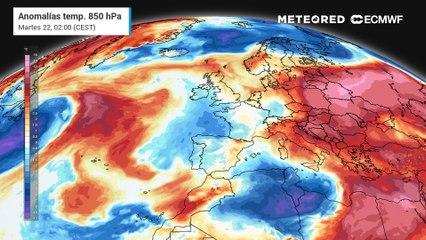 Inminente ascenso térmico acusado en España