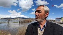 Kura Nehri taştı! Ardahan Ovası sular altında